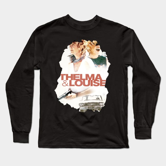 Thelma & Louise Long Sleeve T-Shirt by makalahpening